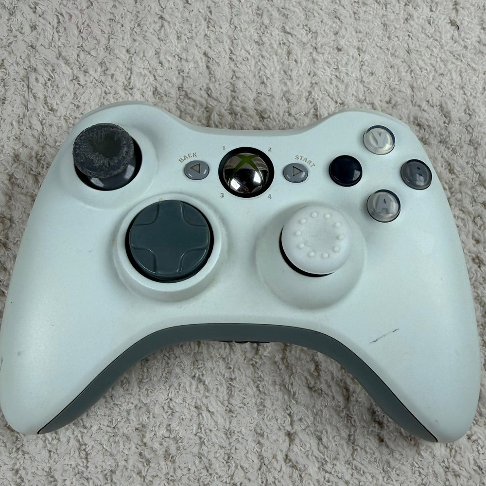 Official Microsoft Xbox 360 Wireless Controller OEM Genuine With Back Cover